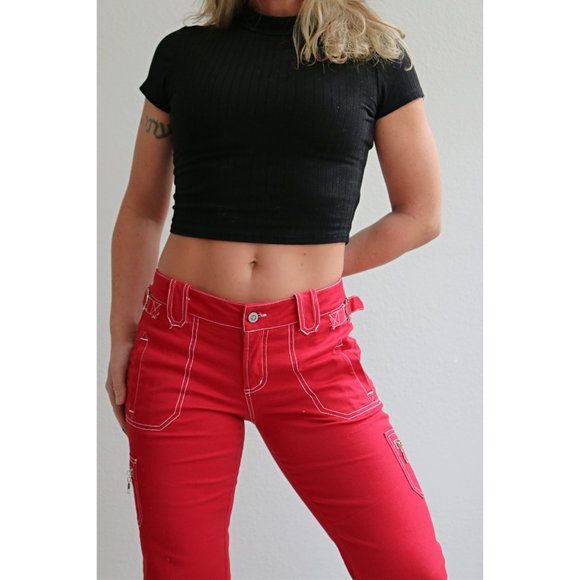 1990´s Rampage Summer Cargo Capris // Women´s...